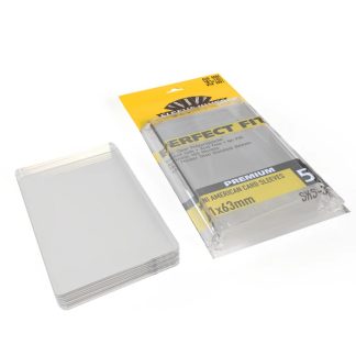 [3301] Perfect Fit Premium Mini American Card Sleeves (41x63mm) 55 Pack, 100 Microns