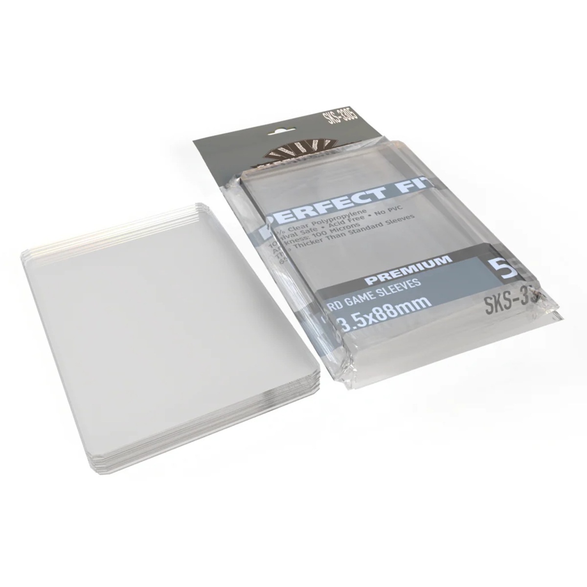 [3305] Perfect Fit Premium Card Game Sleeves (63.5x88mm) 55 Pack, 100 Microns
