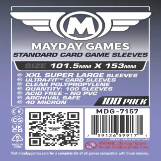[7157] XXL Super Large Sleeves (100 pack) 101.5 x 153mm