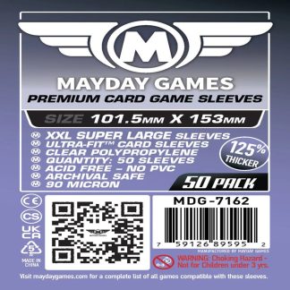 [7162] Premium XXL Super Large Sleeves (50 pack) 101.5 x 153mm