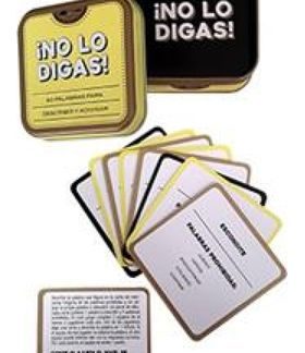 Caja de JUEGOS DE SOBREMESA: ¡NO LO DIGAS!