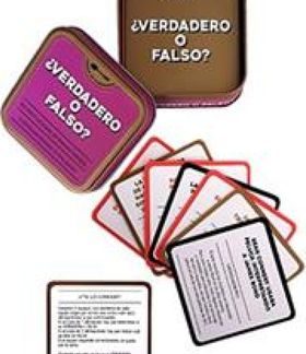 Caja de JUEGOS DE SOBREMESA: ¿VERDADERO O FALSO?