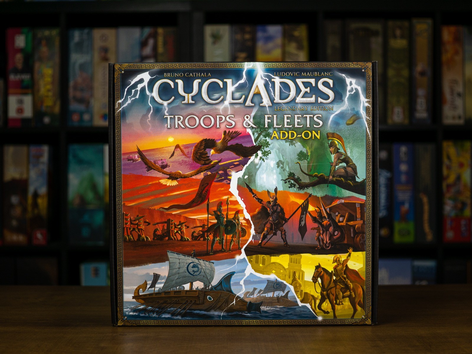 Tropas y Flotas - Paquete - Cyclades: Edición legendaria