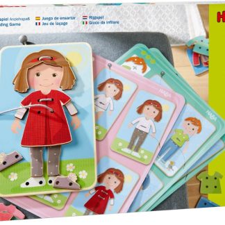 Juego de ensartar ¿Qué me pongo?