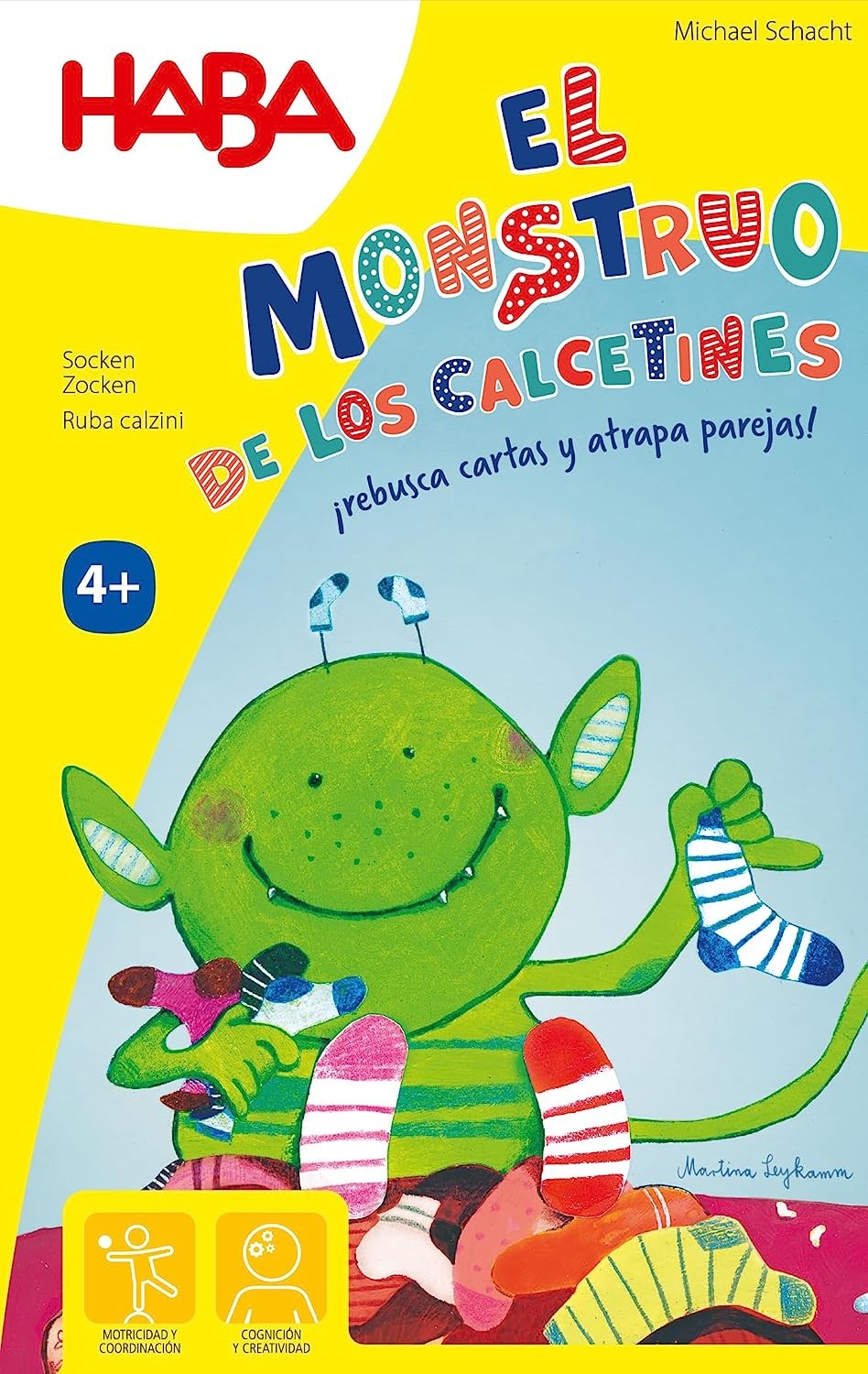 El Monstruo de los Calcetines - El juego de cartas
