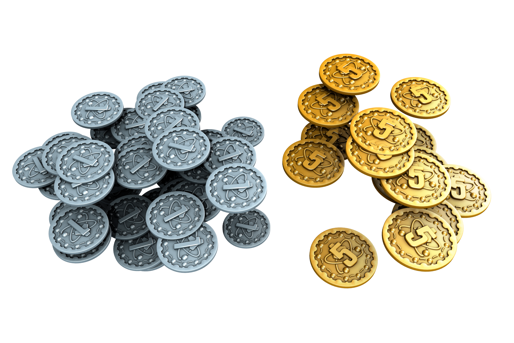 Monedas metálicas - Nucleum