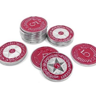 Scythe: Metal Promos Red Coins $5