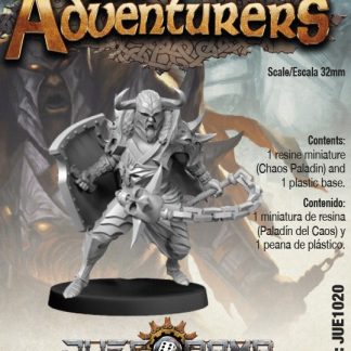 Miniatura Paladín Del Caos 32mm - The Path Of The Adventurers El Juego de Rol