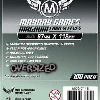 [7116] Magnum Oversized Dungeon Sleeves: 87 X 112 MM