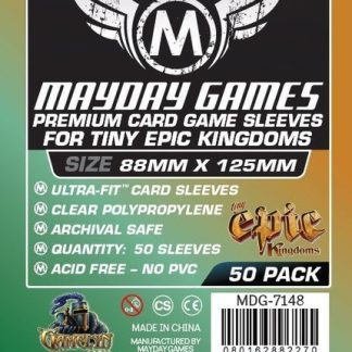 [7148] Premium Custom Tiny Epic Kingdoms Sleeves (88 X 125 MM) (pack of 50)