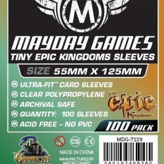 [7129] Custom Tiny Epic Kingdoms Sleeves (pack of 100) (88 X 125 MM)