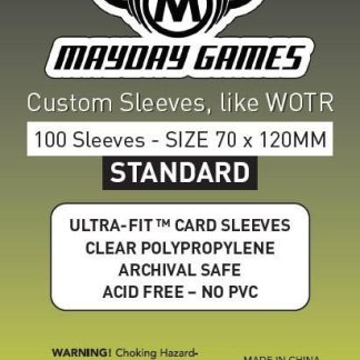 [7152] Tarot Card Sleeves (70x120mm) - 100 Standard