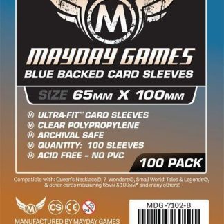 [7102B] Magnum Ultra-Fit 65 MM X 100 MM Card Sized -"7 Wonders" (Blue Backed)