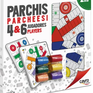 Tablero Parchís 4 Y 6 Jugadores