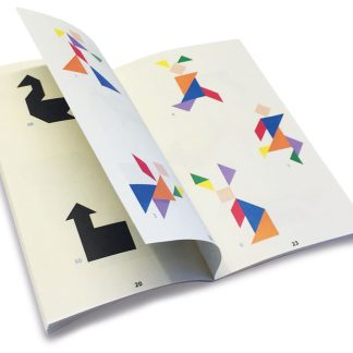 Tangram De Madera En Caja De Metal