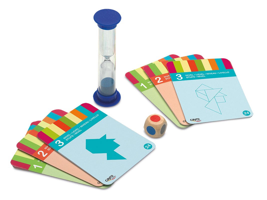 4 Tangrams Madera