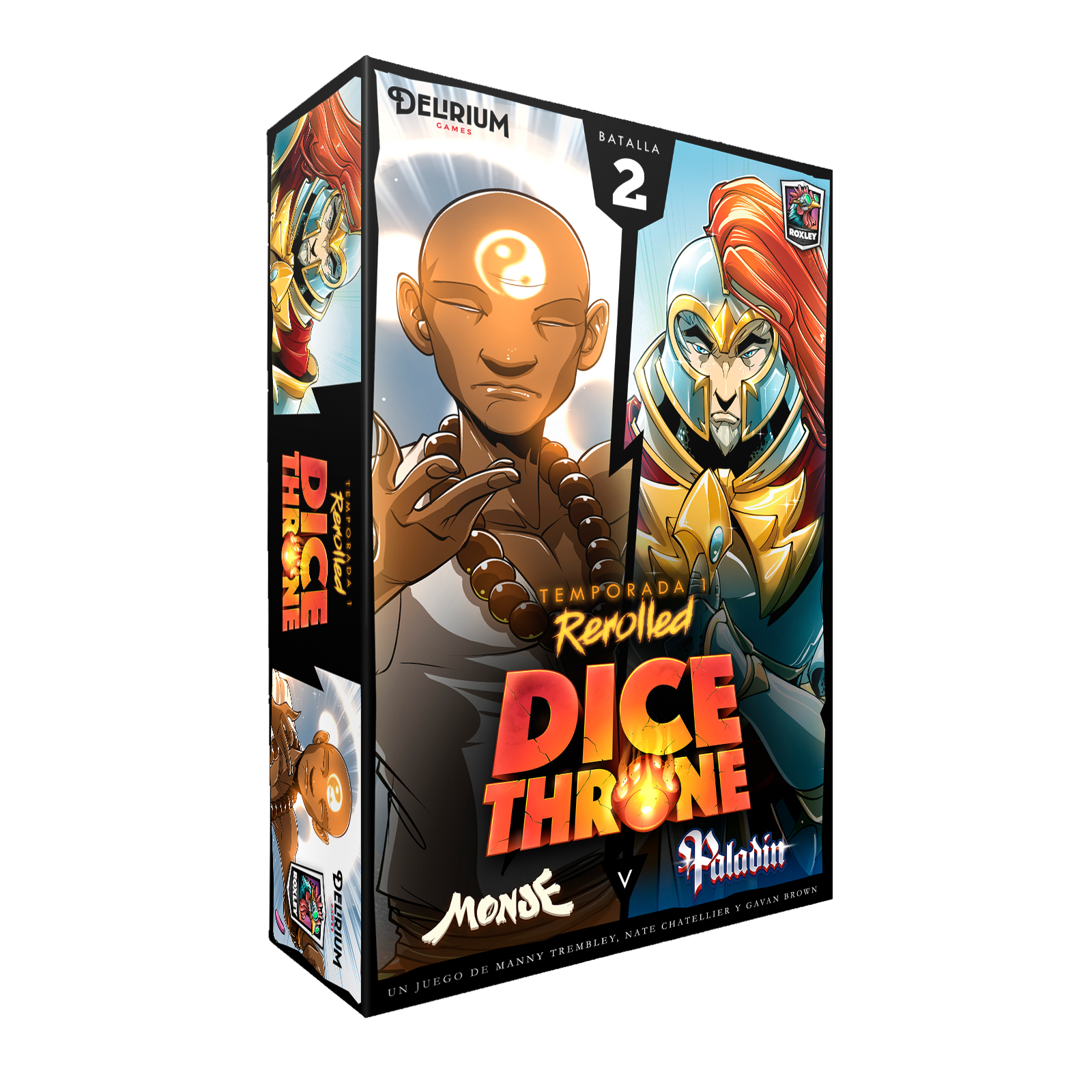 Monje Vs Paladín - Dice Throne