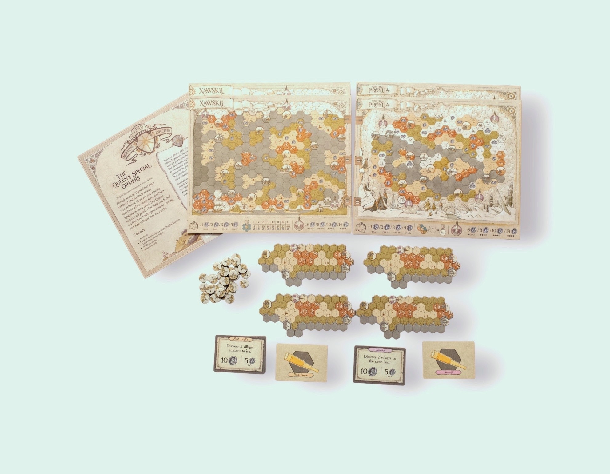 Expansión Órdenes Especiales de la Reina - The Guild of Merchant Explorers