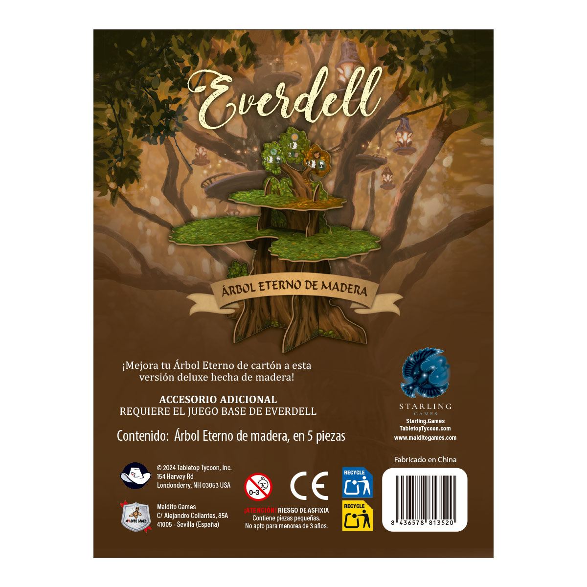 Everdell - Árbol Eterno de Madera