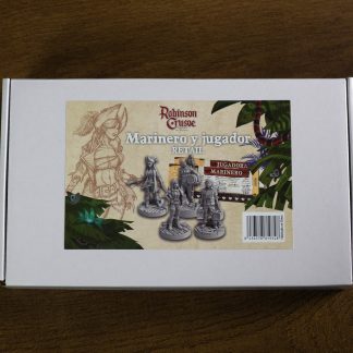 Personajes Marinero y Jugador - Robinson Crusoe