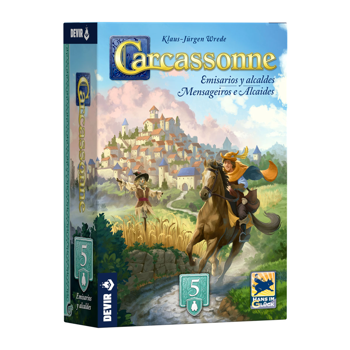 Carcassonne Exp. 5 - Emisarios y Alcaldes