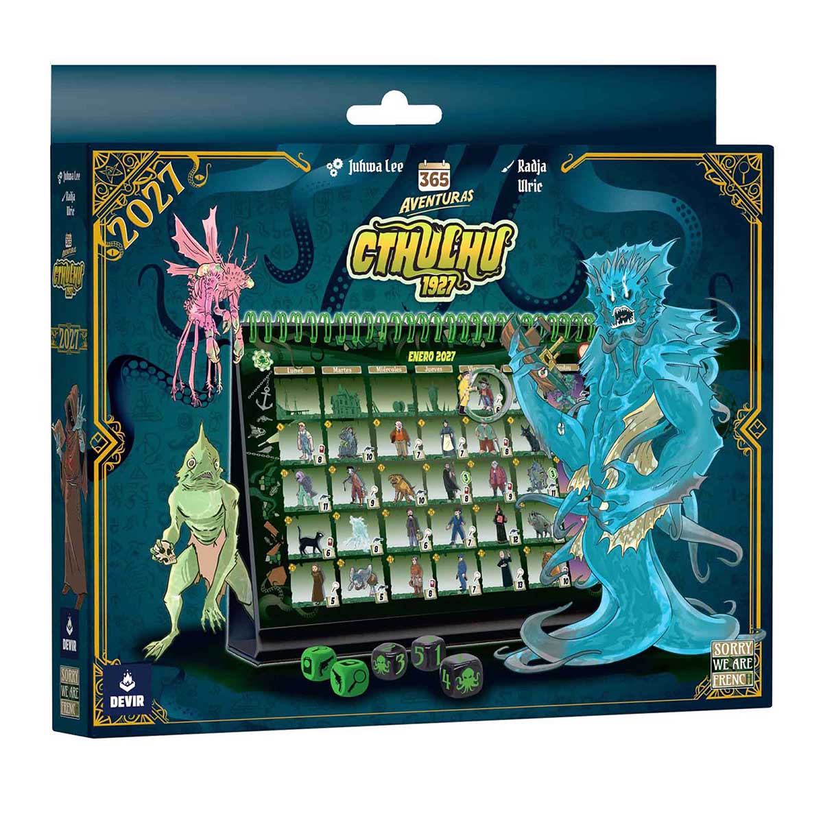 Calendario 365 Adventures Cthulhu - 2027
