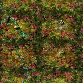 Forest 90x60 - Tapete esquinas cuadradas
