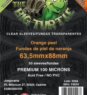 Fundas Standard Clear - Piel de Naranja [ref:F8024]