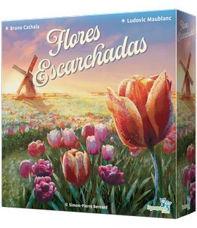 Caja de FLORES ESCARCHADAS