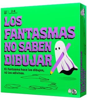 Caja de LOS FANTASMAS NO SABEN DIBUJAR