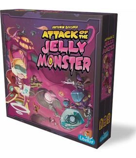 Caja de ATTACK OF THE JELLY MONSTER JUEGO DE MESA