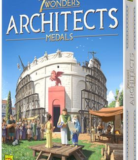 Caja de 7 WONDERS ARCHITECTS MEDALS