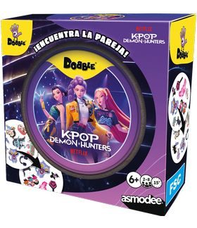 Caja de DOBBLE K-POP DEMON HUNTERS