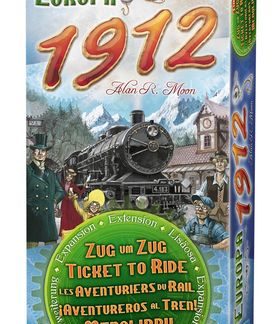 Caja de ¡AVENTUREROS AL TREN! EUROPA 1912