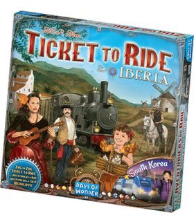 Caja de ¡AVENTUREROS AL TREN! IBERIA Y COREA DEL SUR