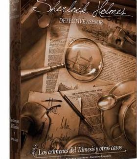 Caja de SHERLOCK HOLMES: LOS CRIMENES DEL TAMESIS Y OTROS CASOS