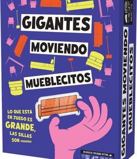 Caja de GIGANTES MOVIENDO MUEBLECITOS JDM