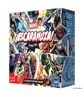 Caja de MARVEL ESCARAMUZA EN NUEVA YORK JDM