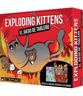 Caja de EXPLODING KITTENS: EL JUEGO DE TABLERO JDM
