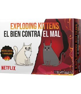 Caja de EXPLODING KITTENS GOOD VS. EVIL