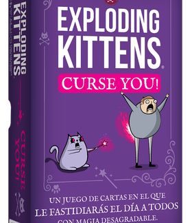 Caja de EXPLODING KITTENS: CURSE YOU!