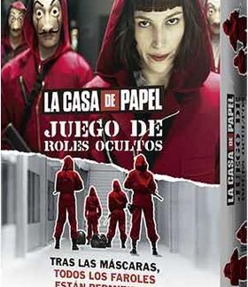 Caja de LA CASA DE PAPEL: JUEGO DE ROLES OCULTOS