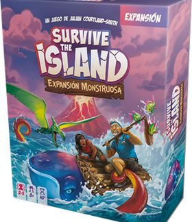 Caja de SURVIVE THE ISLAND EXPANSION MOSNTRUOSA JDM