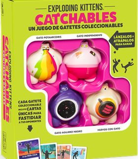 Caja de EXPLODING KITTENS CATCHABLES CORE PACK JDM