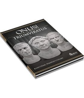 Caja de ONUS! TRIUMVIRATUS (LIBRO + ESCENARIOS)