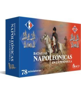 Caja de BATALLAS NAPOLEÓNICAS SET 78 MINIATURAS EXPANSIÓN