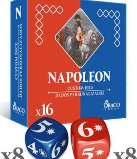 Caja de BATALLAS NAPOLEÓNICAS DADOS PERSONALIZADOS EXPANSIÓN