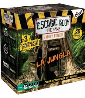 Caja de ESCAPE ROOM FAMILY EDITION - LA JUNGLA
