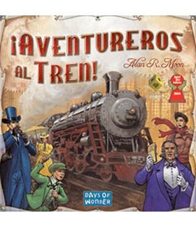 Caja de AVENTUREROS AL TREN - JUEGO DE TABLERO