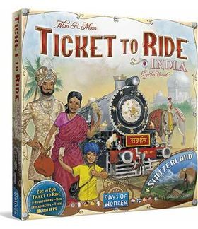 Caja de AVENTUREROS AL TREN - INDIA + SUIZA